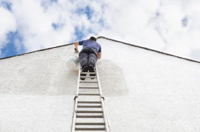 Peinture extérieure à la Motte-Saint-Jean — façades et ravalement
